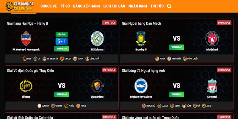 Sơ lược các tính năng tương tác cộng đồng của Socolive Sơ lược các tính năng tương tác cộng đồng của Socolive