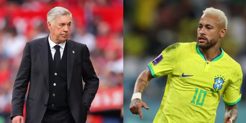 Carlo Ancelotti đối mặt với thách thức mang tên Neymar